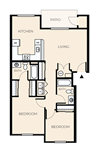 2 Bed 2 Bath B3